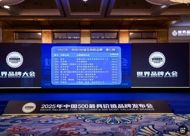 利亞德榮膺“中國500最具價值品牌”，彰顯科技品牌強勁實力