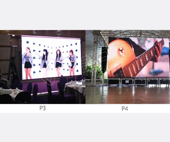 室內(nèi)全彩LED顯示屏P3和P4的區(qū)別？哪個更好？