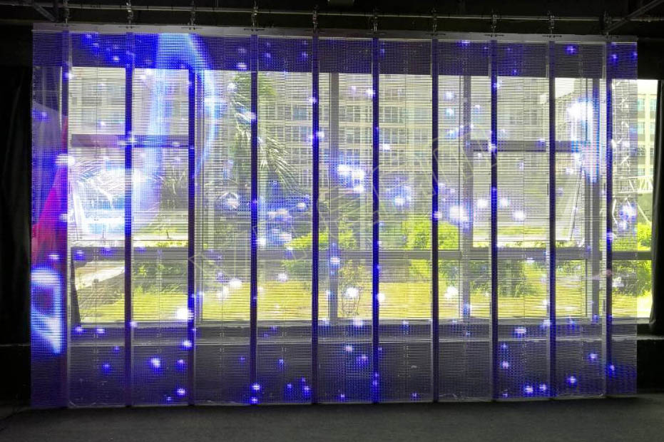 怎么查看全彩透明LED顯示屏型號(hào)？